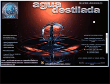 Tablet Screenshot of aguadestilada.com.mx